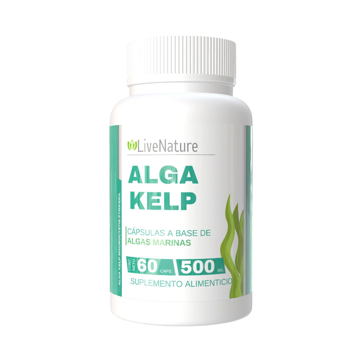 Alga Kelp 60 Cápsulas Alga Marina LiveNature