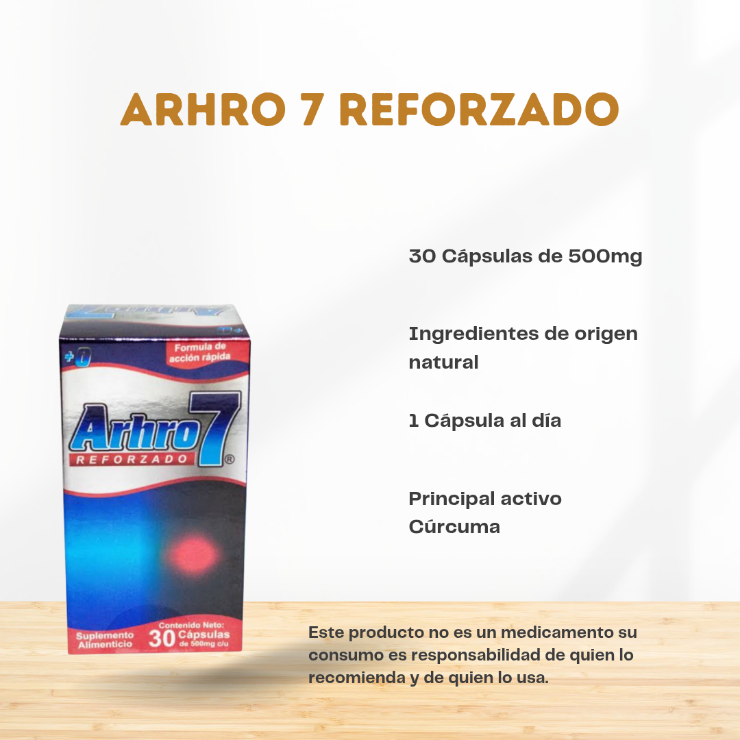 Arhro 7 Reforzado 30 Cápsulas