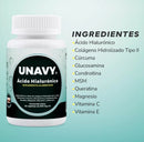 Unavy Ácido Hialurónico 30 Capletas 100 Piezas