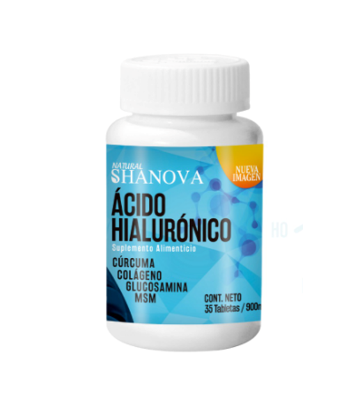 Ácido Hialurónico 35 Tabletas Shanova 1 Pieza