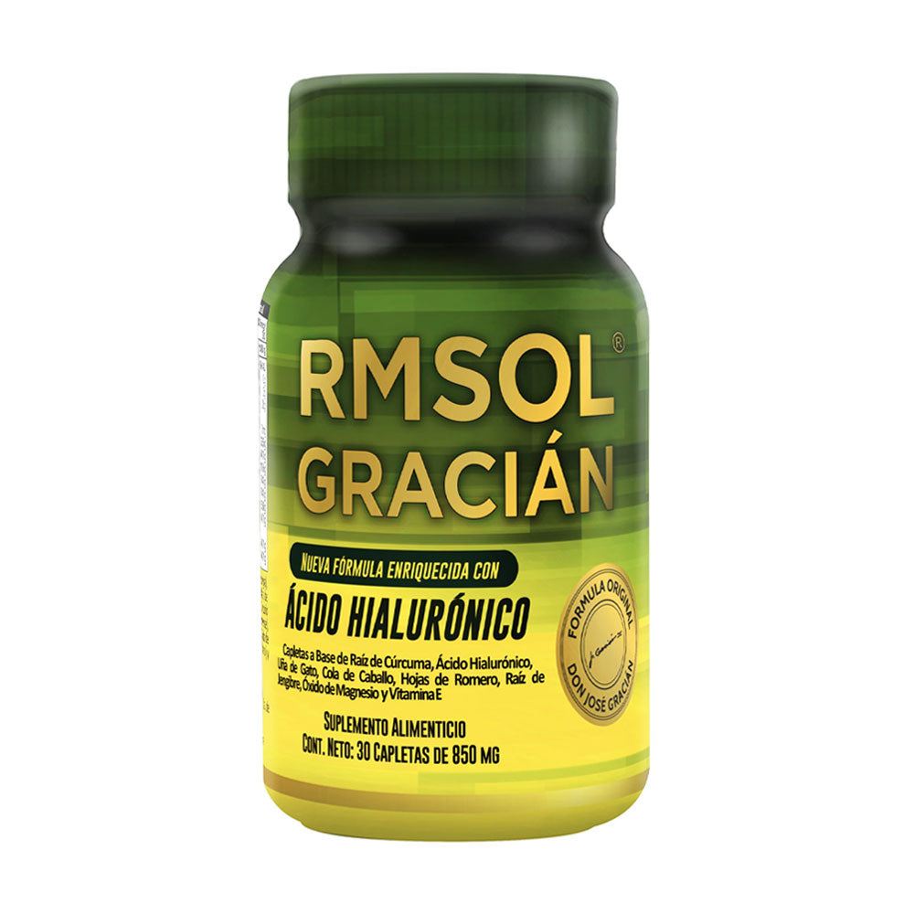 Rmsol Gracian Ácido Hialurónico 30 Capletas 1 Pieza